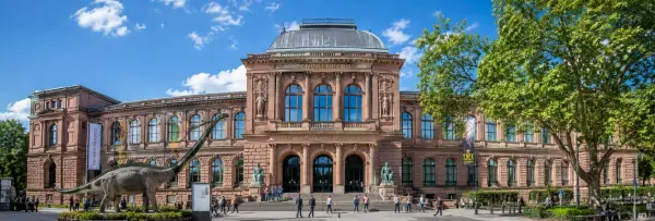 Senckenberg Natural History Museum in Frankfurt with its grand historic façade