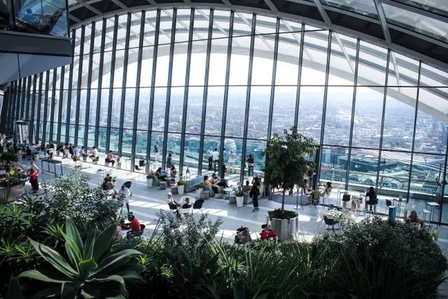 Sky Garden London interior