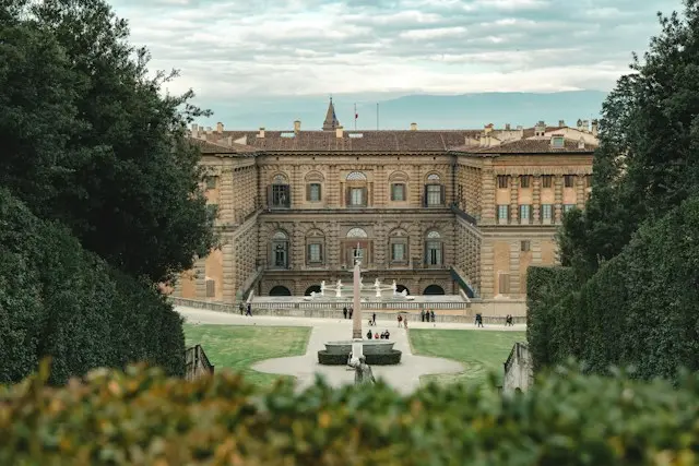 Palazzo Pitti and Boboli Gardens in Florence, Italy