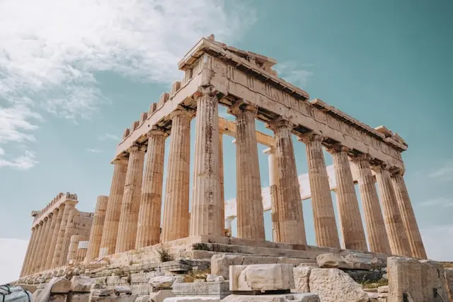 Parthenon on the Acropolis of Athens