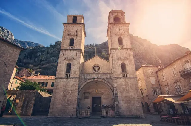St Tryphon Cathedral in Kotor Old Town, Montenegro